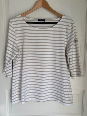 Saint James Garde Côte Nautical Striped Breton Top With UV Protection